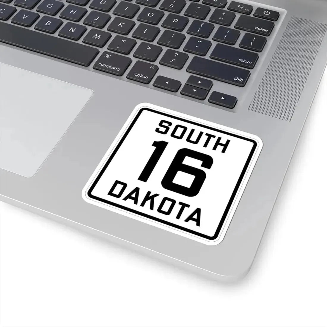 SD 16 1926 (South Dakota) (Road Sign) STICKER Vinyl Kiss-Cut Decal - The Sticker Space
