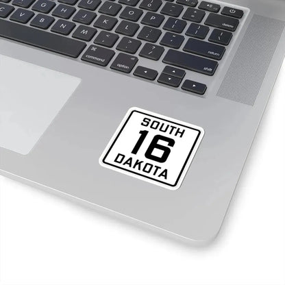 SD 16 1926 (South Dakota) (Road Sign) STICKER Vinyl Kiss-Cut Decal - The Sticker Space