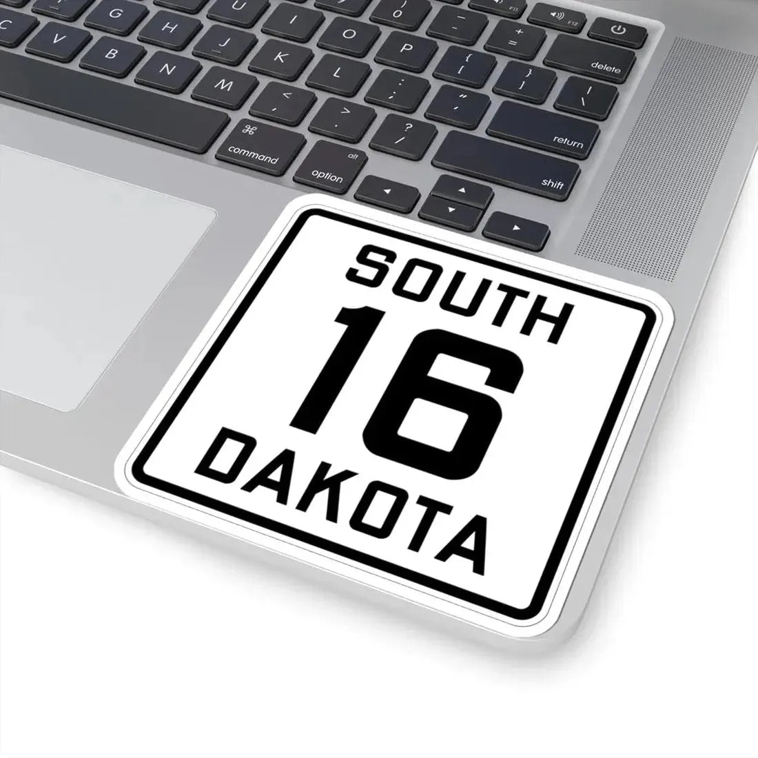 SD 16 1926 (South Dakota) (Road Sign) STICKER Vinyl Kiss-Cut Decal - The Sticker Space