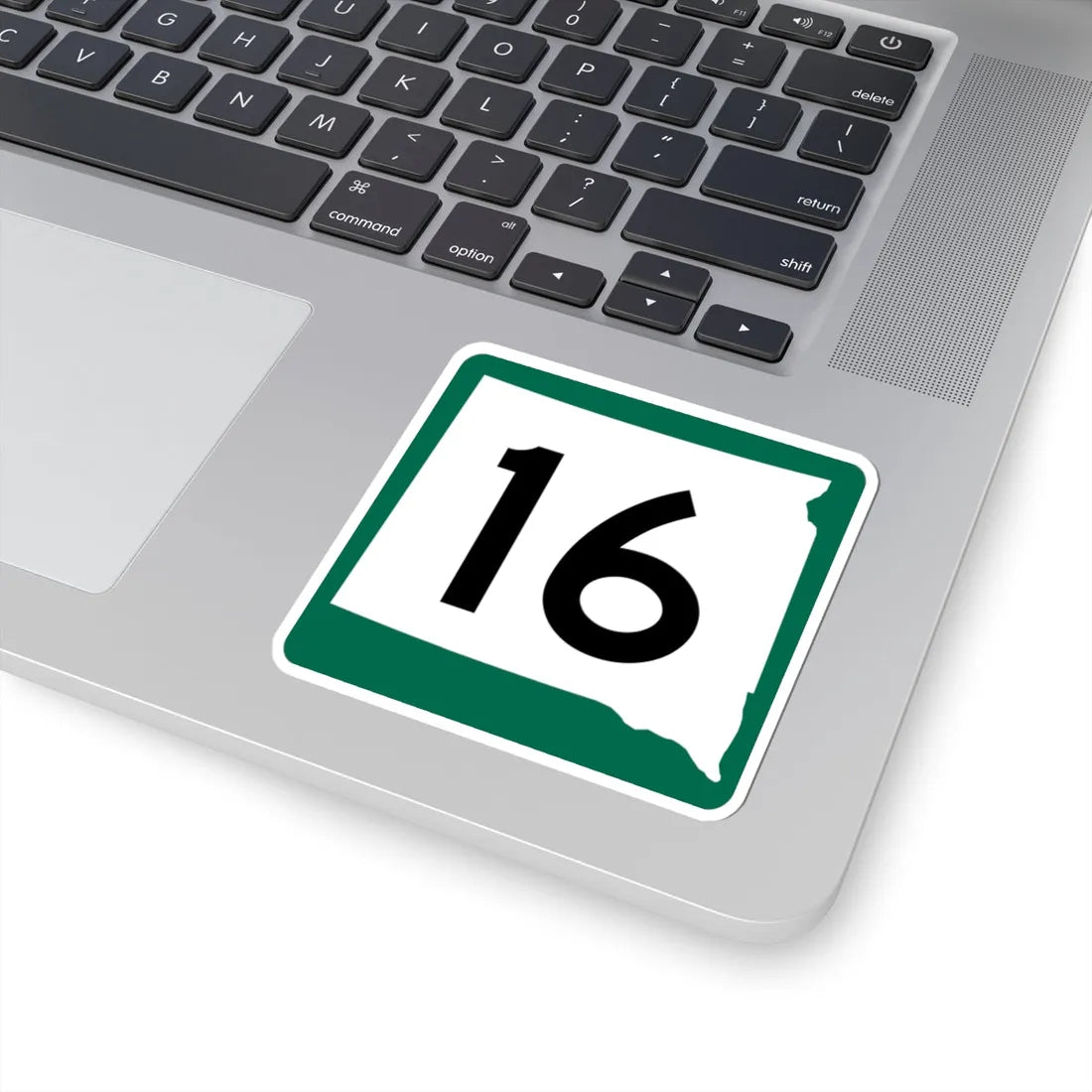 SD 16 (South Dakota) (Road Sign) STICKER Vinyl Kiss-Cut Decal - The Sticker Space