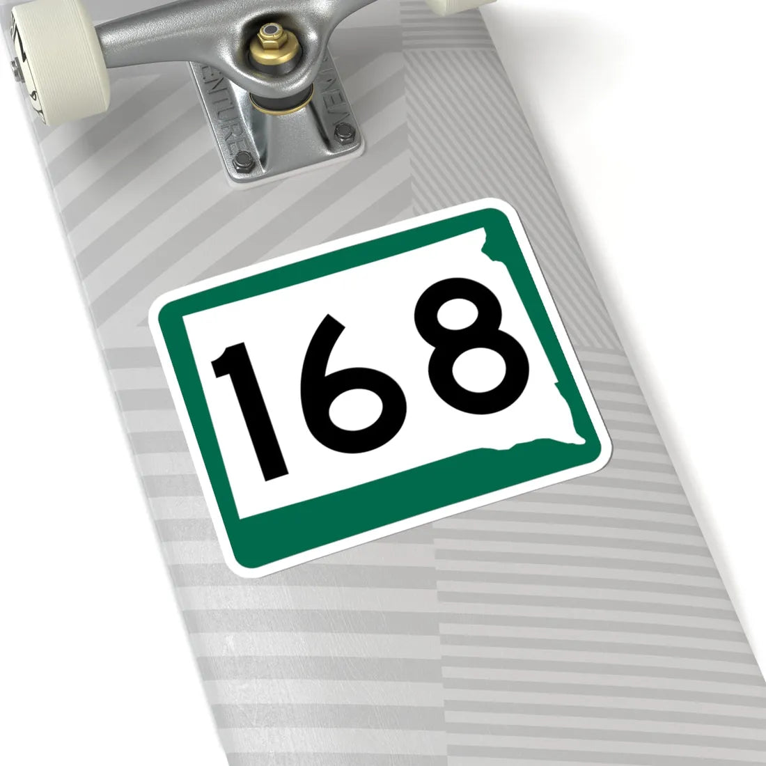 SD 168 (South Dakota) (Road Sign) STICKER Vinyl Kiss-Cut Decal - The Sticker Space