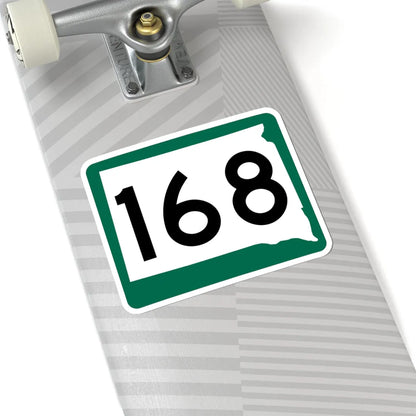 SD 168 (South Dakota) (Road Sign) STICKER Vinyl Kiss-Cut Decal - The Sticker Space