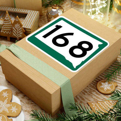 SD 168 (South Dakota) (Road Sign) STICKER Vinyl Kiss-Cut Decal - The Sticker Space