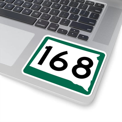 SD 168 (South Dakota) (Road Sign) STICKER Vinyl Kiss-Cut Decal - The Sticker Space