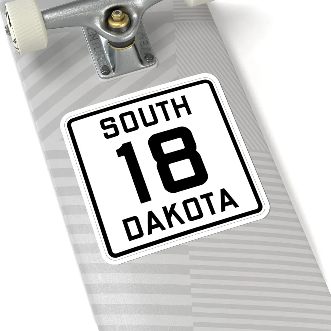 SD 18 1926 (South Dakota) (Road Sign) STICKER Vinyl Kiss-Cut Decal - The Sticker Space