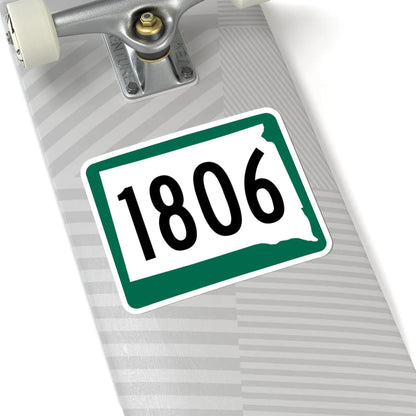 SD 1806 (South Dakota) (Road Sign) STICKER Vinyl Kiss-Cut Decal - The Sticker Space
