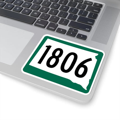 SD 1806 (South Dakota) (Road Sign) STICKER Vinyl Kiss-Cut Decal - The Sticker Space