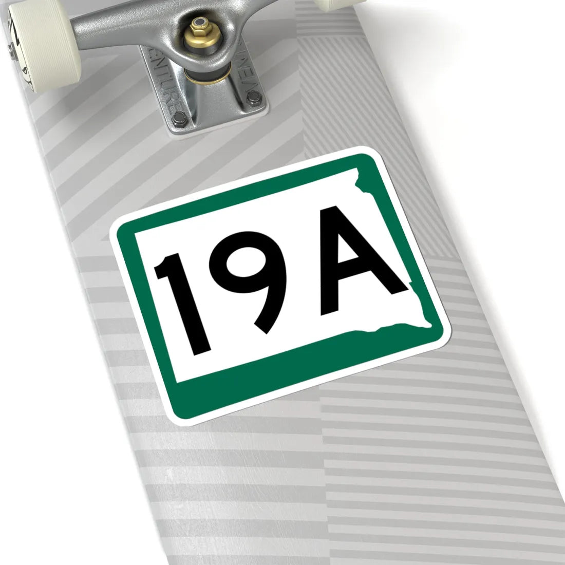 SD 19A (South Dakota) (Road Sign) STICKER Vinyl Kiss-Cut Decal - The Sticker Space