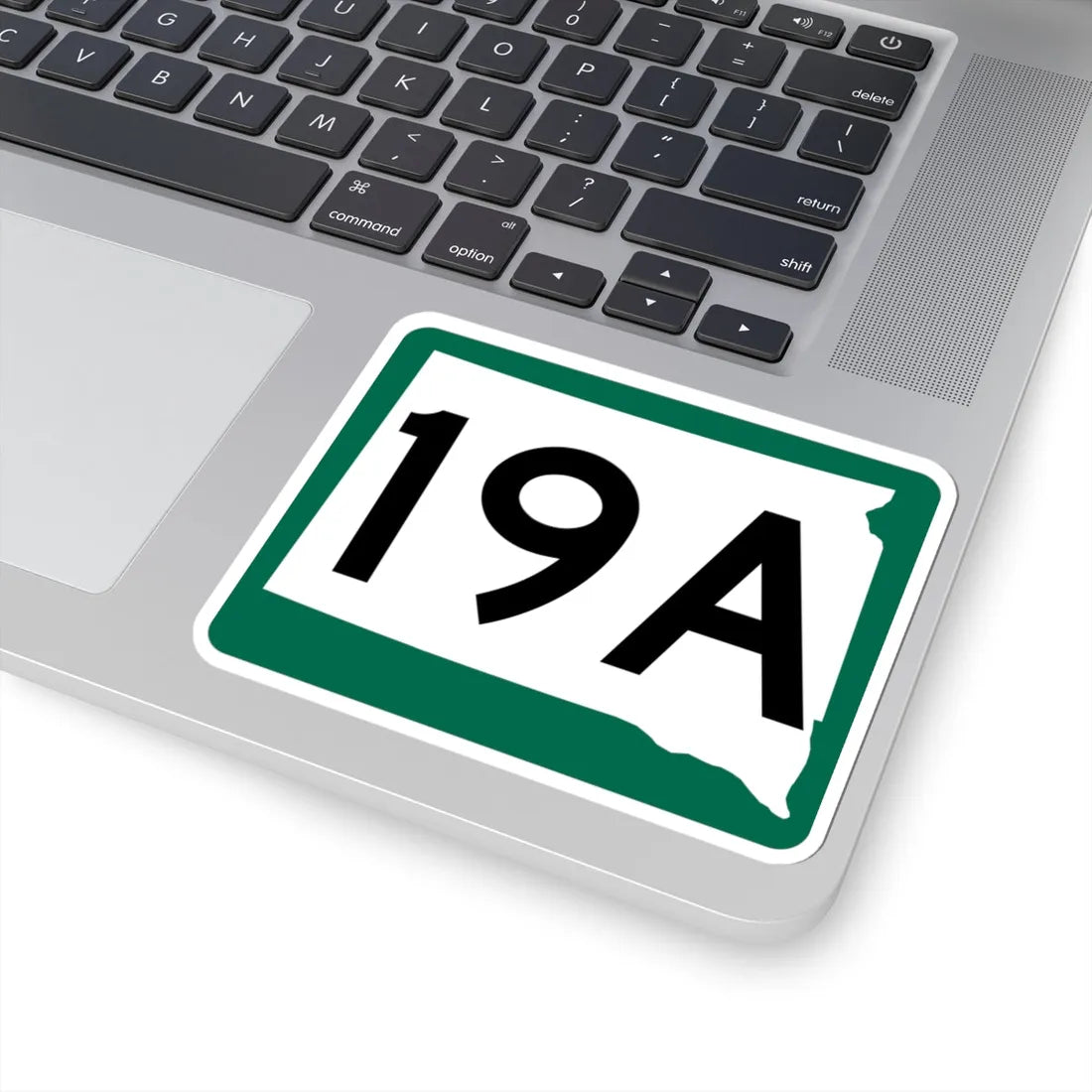 SD 19A (South Dakota) (Road Sign) STICKER Vinyl Kiss-Cut Decal - The Sticker Space