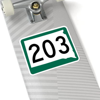 SD 203 (South Dakota) (Road Sign) STICKER Vinyl Kiss-Cut Decal - The Sticker Space