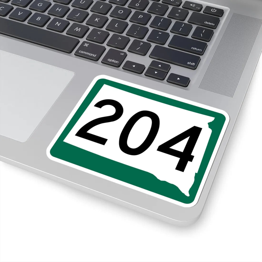 SD 204 (South Dakota) (Road Sign) STICKER Vinyl Kiss-Cut Decal - The Sticker Space