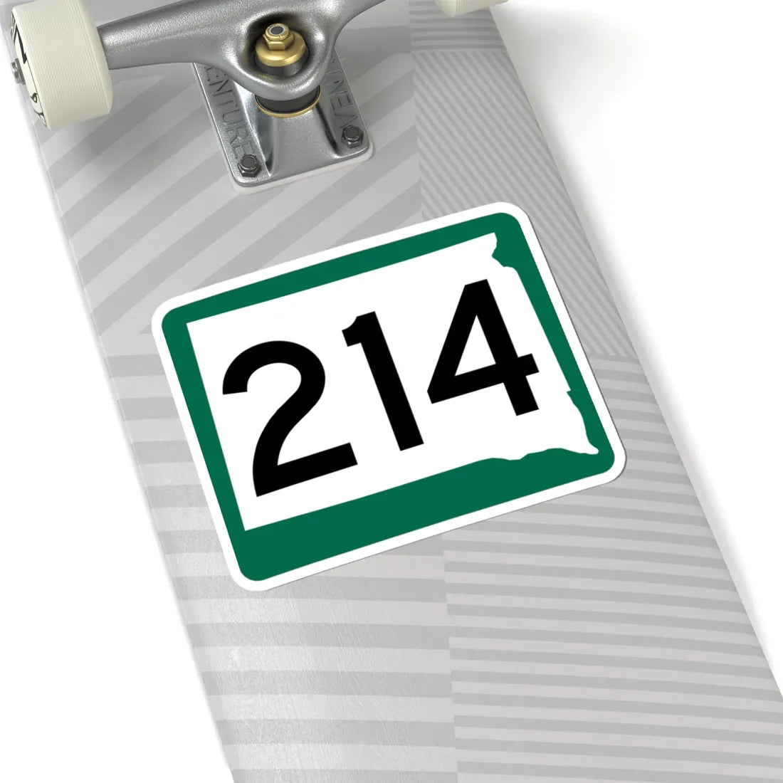 SD 214 (South Dakota) (Road Sign) STICKER Vinyl Kiss-Cut Decal - The Sticker Space