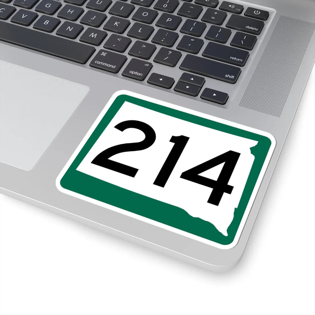 SD 214 (South Dakota) (Road Sign) STICKER Vinyl Kiss-Cut Decal - The Sticker Space