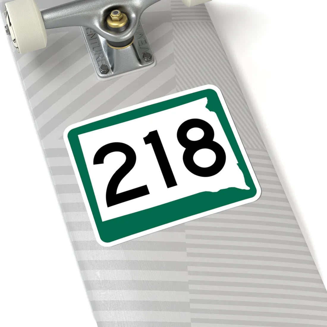 SD 218 (South Dakota) (Road Sign) STICKER Vinyl Kiss-Cut Decal - The Sticker Space