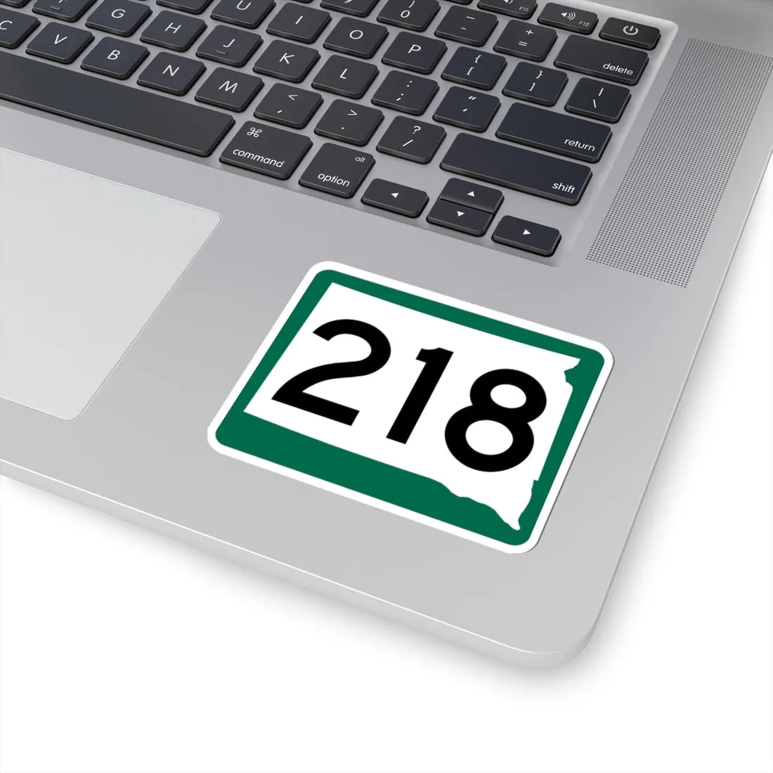 SD 218 (South Dakota) (Road Sign) STICKER Vinyl Kiss-Cut Decal - The Sticker Space
