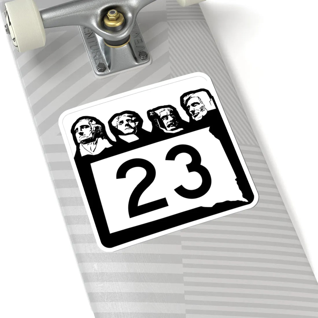 SD 23 1960 (South Dakota) (Road Sign) STICKER Vinyl Kiss-Cut Decal - The Sticker Space