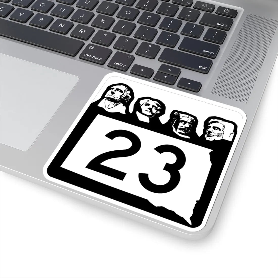 SD 23 1960 (South Dakota) (Road Sign) STICKER Vinyl Kiss-Cut Decal - The Sticker Space