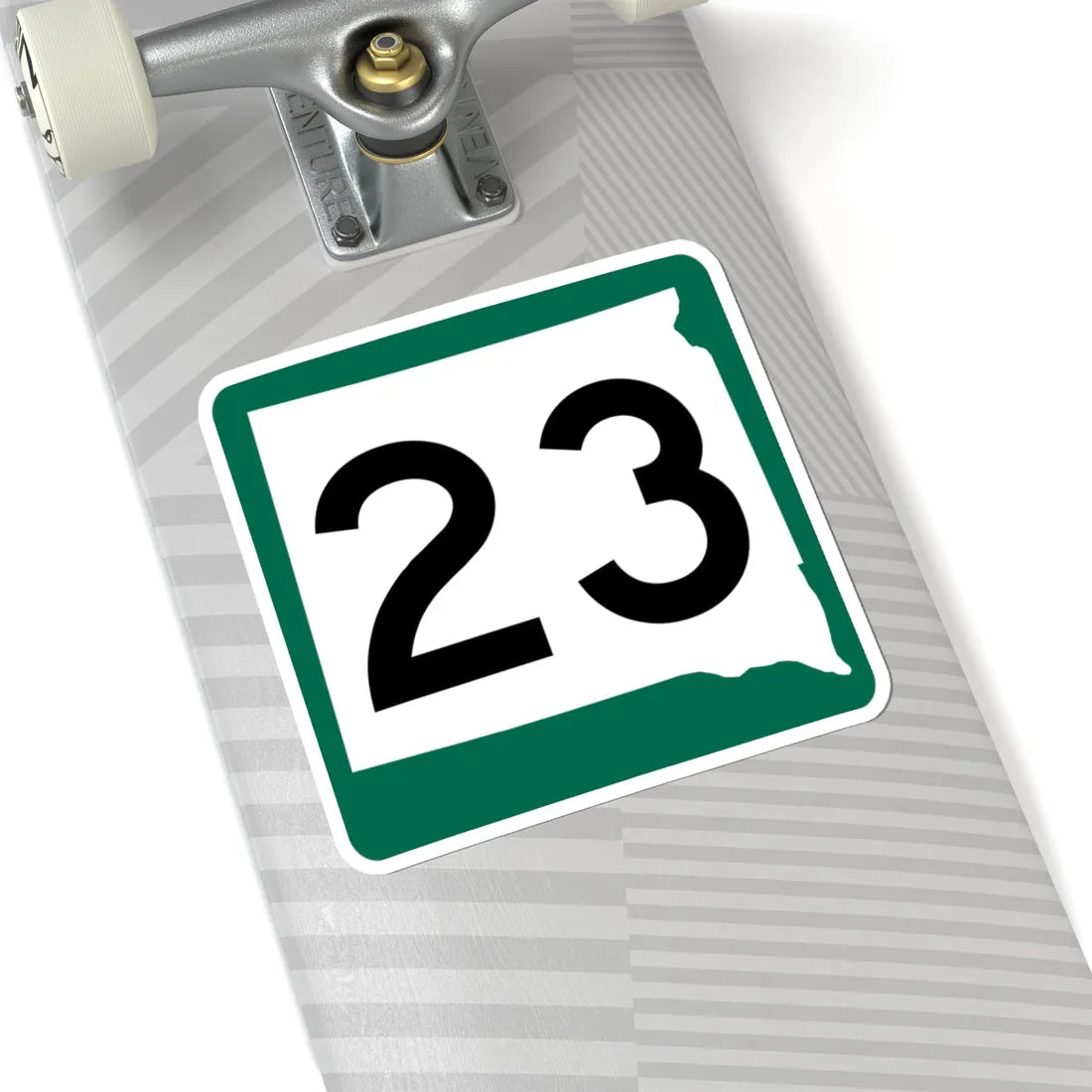 SD 23 (South Dakota) (Road Sign) STICKER Vinyl Kiss-Cut Decal - The Sticker Space