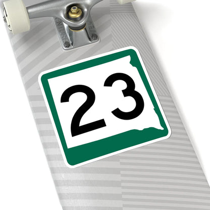 SD 23 (South Dakota) (Road Sign) STICKER Vinyl Kiss-Cut Decal - The Sticker Space