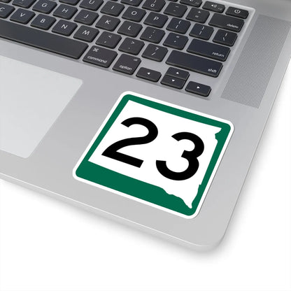 SD 23 (South Dakota) (Road Sign) STICKER Vinyl Kiss-Cut Decal - The Sticker Space