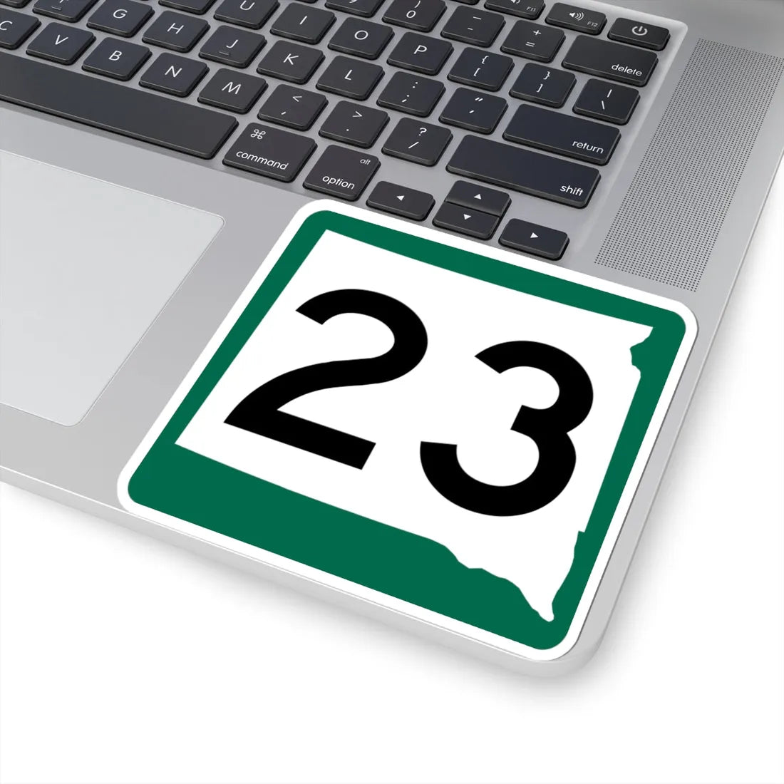 SD 23 (South Dakota) (Road Sign) STICKER Vinyl Kiss-Cut Decal - The Sticker Space