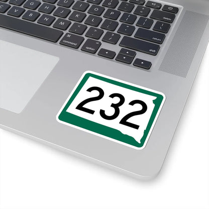 SD 232 (South Dakota) (Road Sign) STICKER Vinyl Kiss-Cut Decal - The Sticker Space