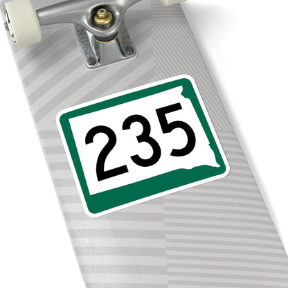 SD 235 (South Dakota) (Road Sign) STICKER Vinyl Kiss-Cut Decal - The Sticker Space