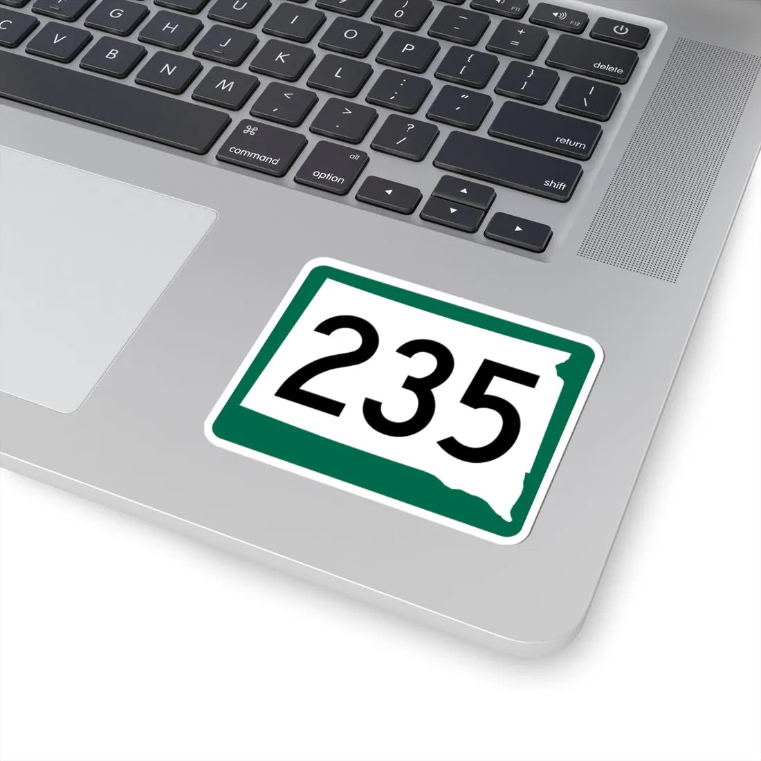 SD 235 (South Dakota) (Road Sign) STICKER Vinyl Kiss-Cut Decal - The Sticker Space