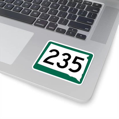 SD 235 (South Dakota) (Road Sign) STICKER Vinyl Kiss-Cut Decal - The Sticker Space