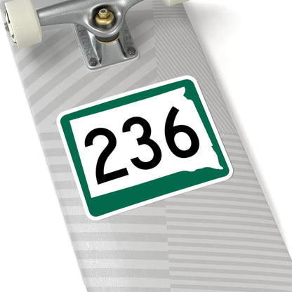 SD 236 (South Dakota) (Road Sign) STICKER Vinyl Kiss-Cut Decal - The Sticker Space