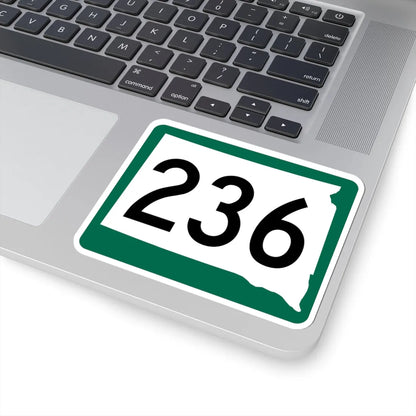 SD 236 (South Dakota) (Road Sign) STICKER Vinyl Kiss-Cut Decal - The Sticker Space