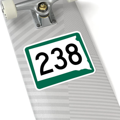 SD 238 (South Dakota) (Road Sign) STICKER Vinyl Kiss-Cut Decal - The Sticker Space
