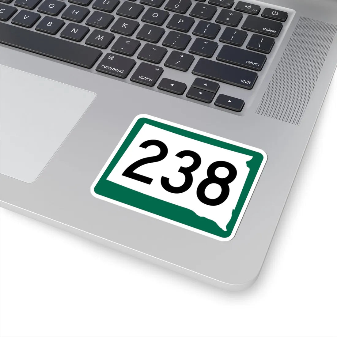 SD 238 (South Dakota) (Road Sign) STICKER Vinyl Kiss-Cut Decal - The Sticker Space