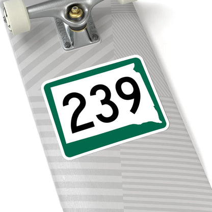 SD 239 (South Dakota) (Road Sign) STICKER Vinyl Kiss-Cut Decal - The Sticker Space
