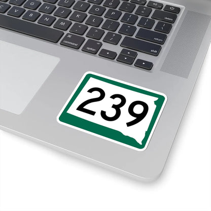 SD 239 (South Dakota) (Road Sign) STICKER Vinyl Kiss-Cut Decal - The Sticker Space
