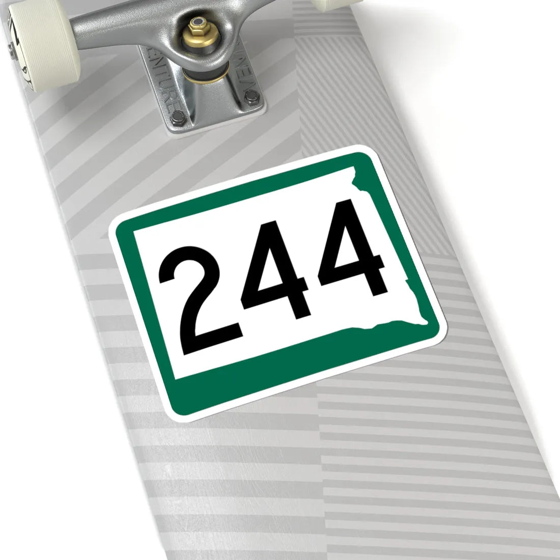 SD 244 (South Dakota) (Road Sign) STICKER Vinyl Kiss-Cut Decal - The Sticker Space