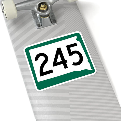 SD 245 (South Dakota) (Road Sign) STICKER Vinyl Kiss-Cut Decal - The Sticker Space