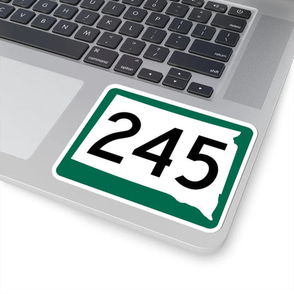 SD 245 (South Dakota) (Road Sign) STICKER Vinyl Kiss-Cut Decal - The Sticker Space