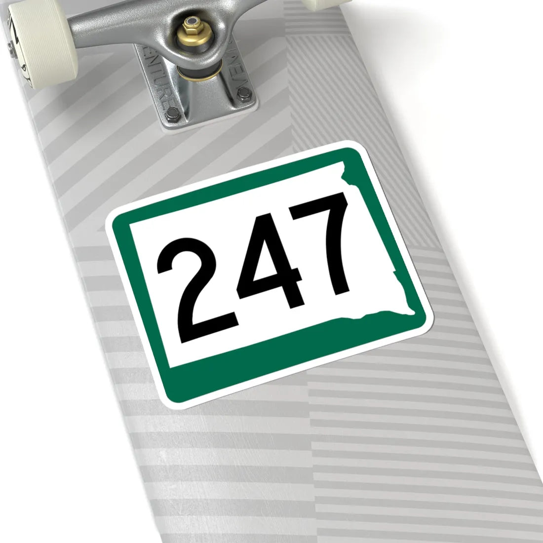 SD 247 (South Dakota) (Road Sign) STICKER Vinyl Kiss-Cut Decal - The Sticker Space