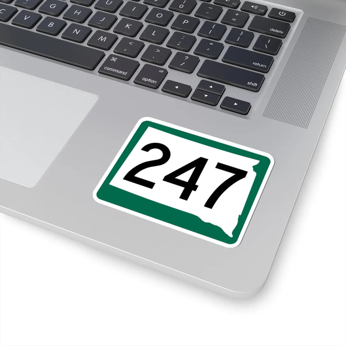 SD 247 (South Dakota) (Road Sign) STICKER Vinyl Kiss-Cut Decal - The Sticker Space