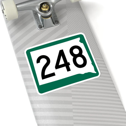 SD 248 (South Dakota) (Road Sign) STICKER Vinyl Kiss-Cut Decal - The Sticker Space