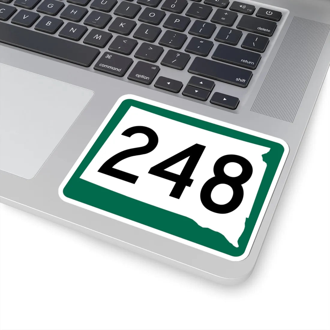 SD 248 (South Dakota) (Road Sign) STICKER Vinyl Kiss-Cut Decal - The Sticker Space