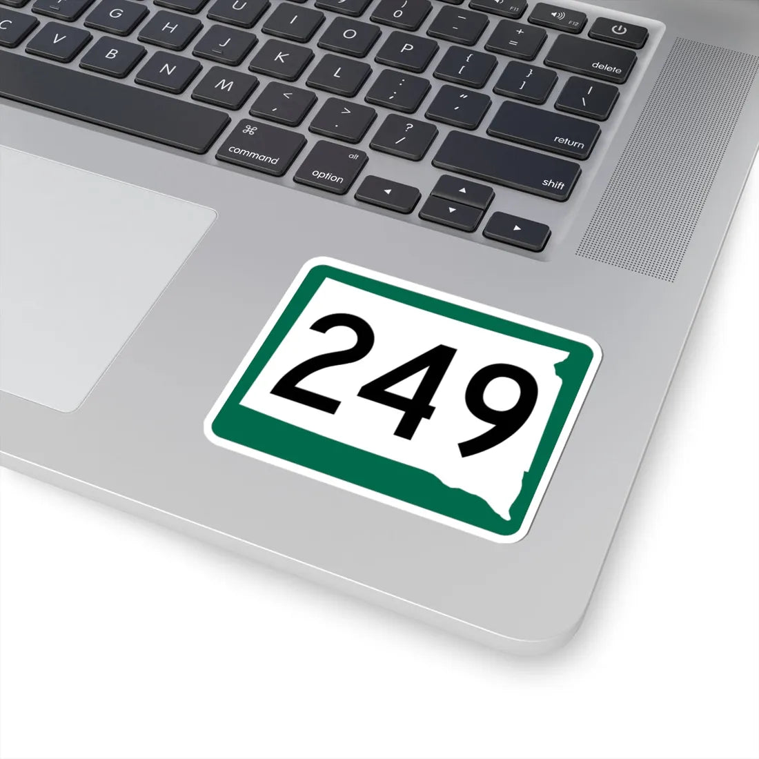 SD 249 (South Dakota) (Road Sign) STICKER Vinyl Kiss-Cut Decal - The Sticker Space