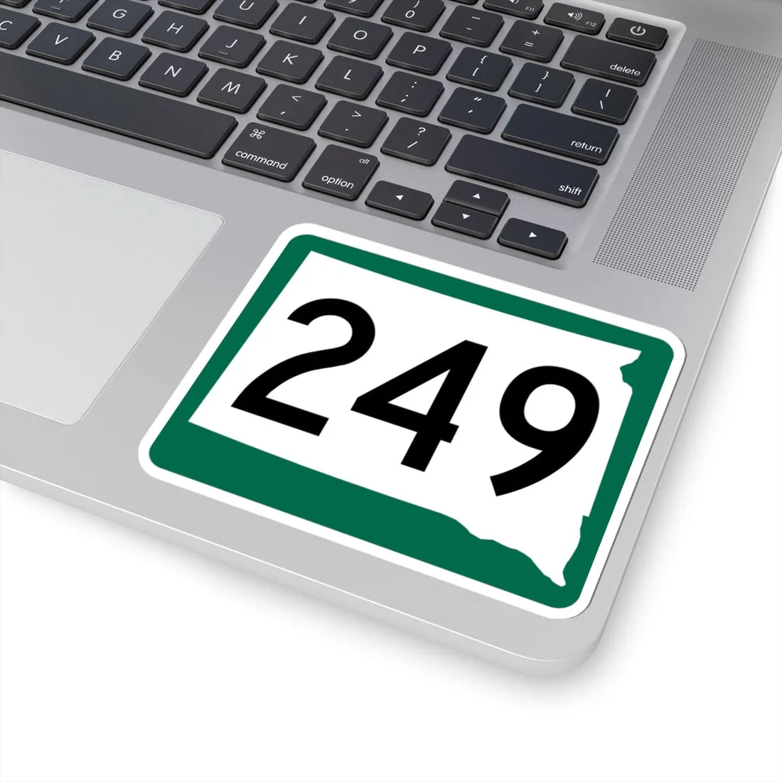 SD 249 (South Dakota) (Road Sign) STICKER Vinyl Kiss-Cut Decal - The Sticker Space