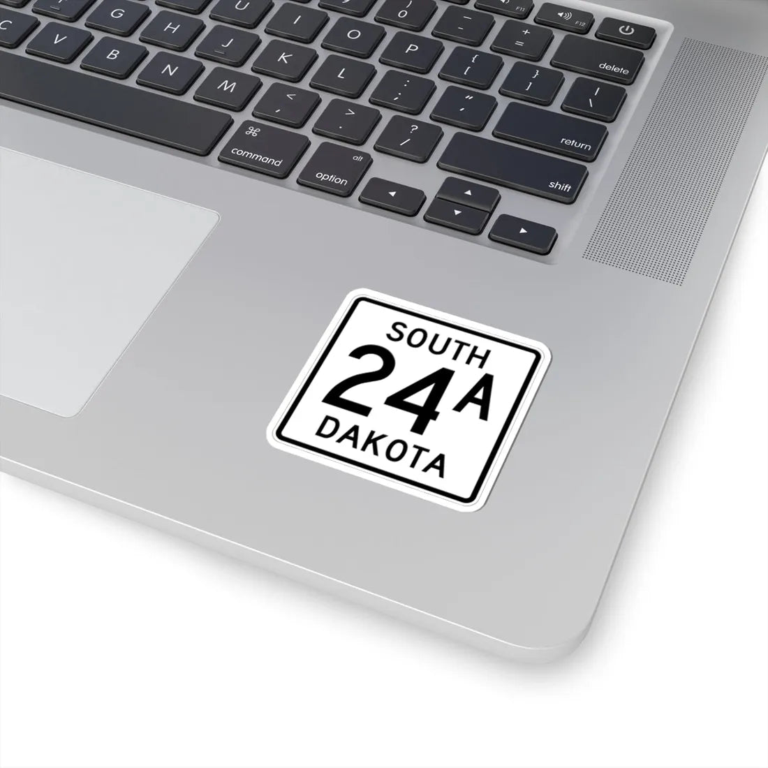SD 24A 1950 (South Dakota) (Road Sign) STICKER Vinyl Kiss-Cut Decal - The Sticker Space