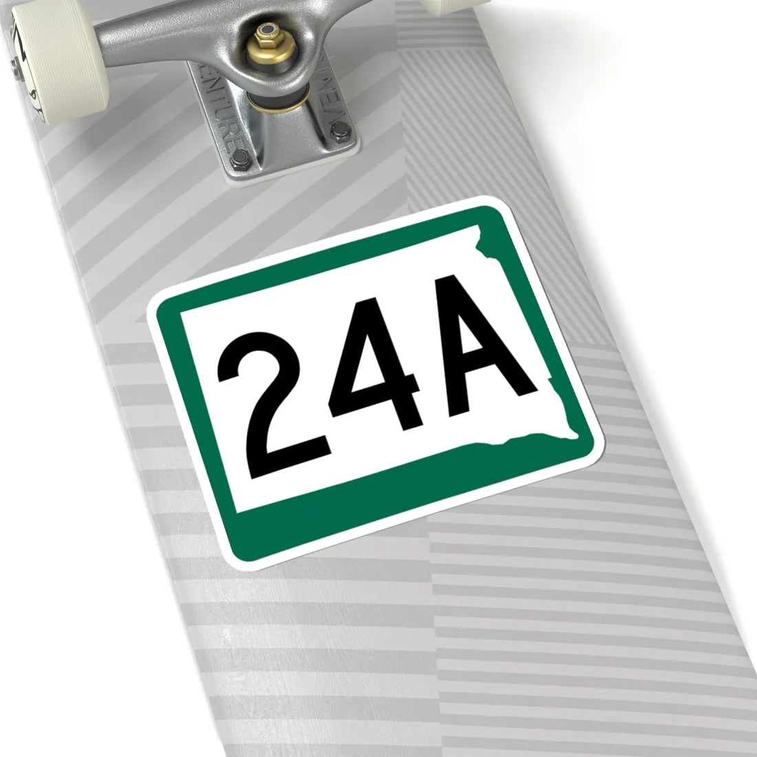 SD 24A (South Dakota) (Road Sign) STICKER Vinyl Kiss-Cut Decal - The Sticker Space