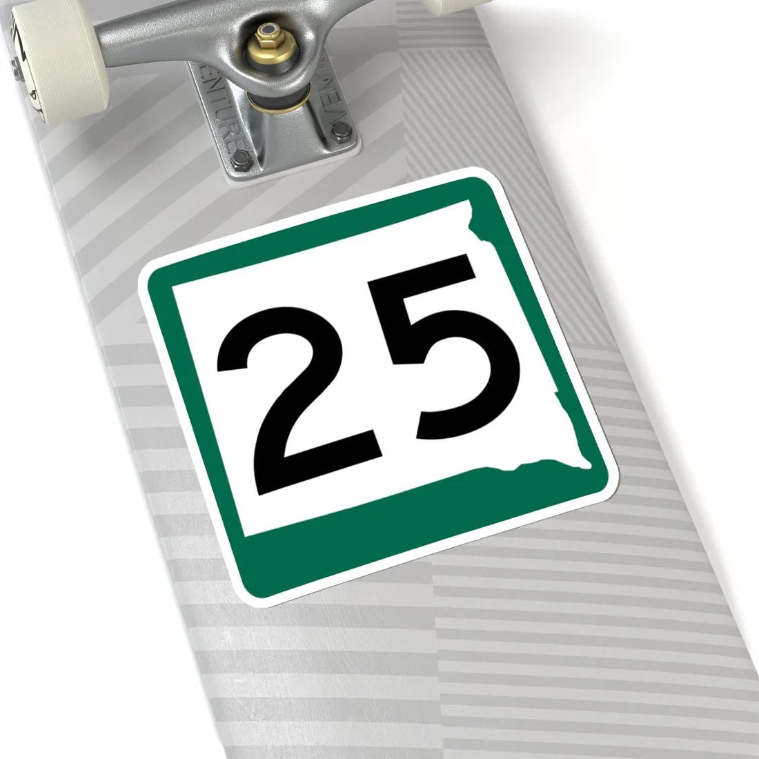 SD 25 (South Dakota) (Road Sign) STICKER Vinyl Kiss-Cut Decal - The Sticker Space