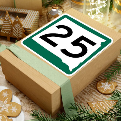 SD 25 (South Dakota) (Road Sign) STICKER Vinyl Kiss-Cut Decal - The Sticker Space