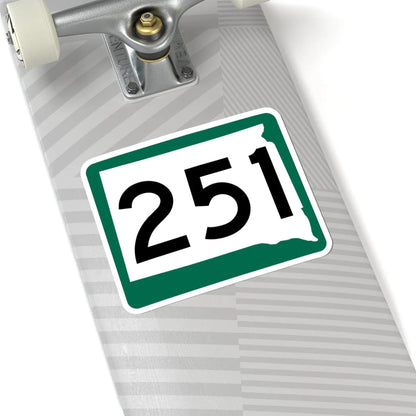 SD 251 (South Dakota) (Road Sign) STICKER Vinyl Kiss-Cut Decal - The Sticker Space