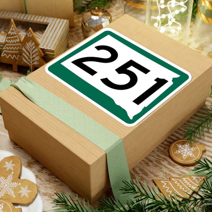 SD 251 (South Dakota) (Road Sign) STICKER Vinyl Kiss-Cut Decal - The Sticker Space